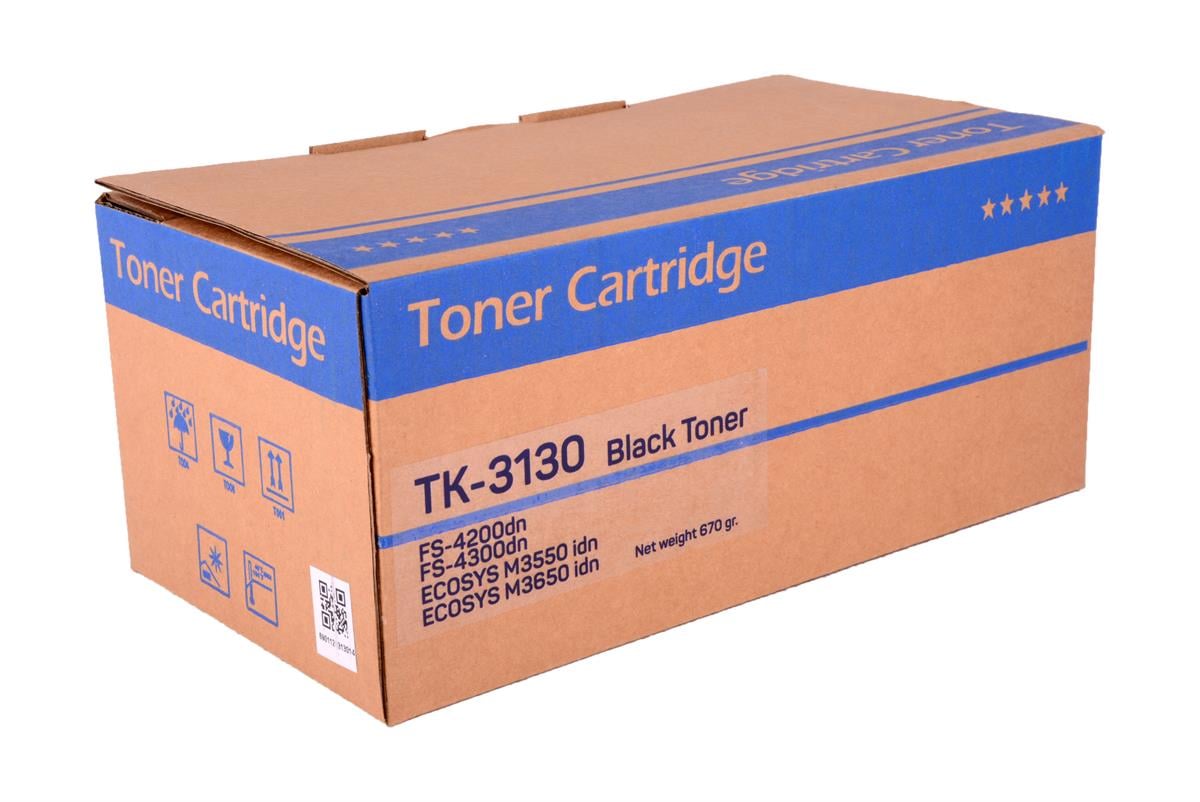 KYOCERA TK 3130 Reel Toner 670 gr  FS 4200DN 4300DN M 3550İDN   FS 4200DN/ 4300DN/ M3550İDN