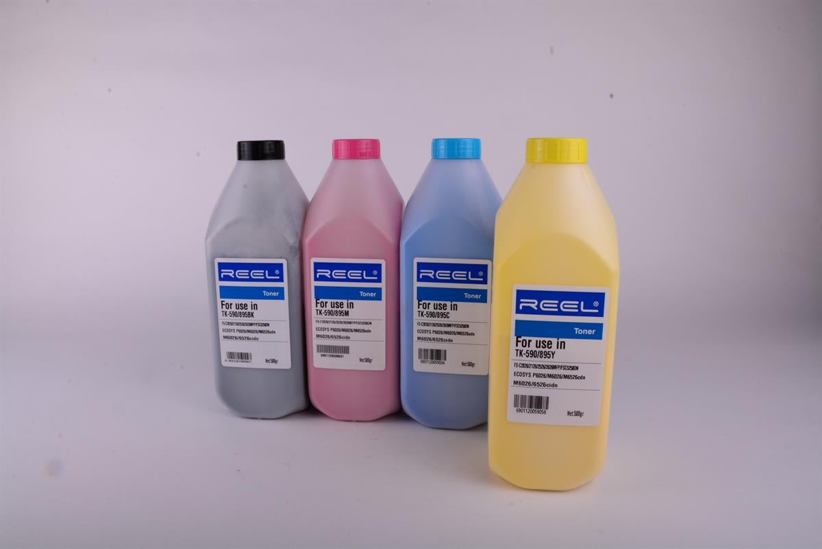 KYOCERA TK 590 TK 895 Reel Yellow Toner 1000gr BOTTLE