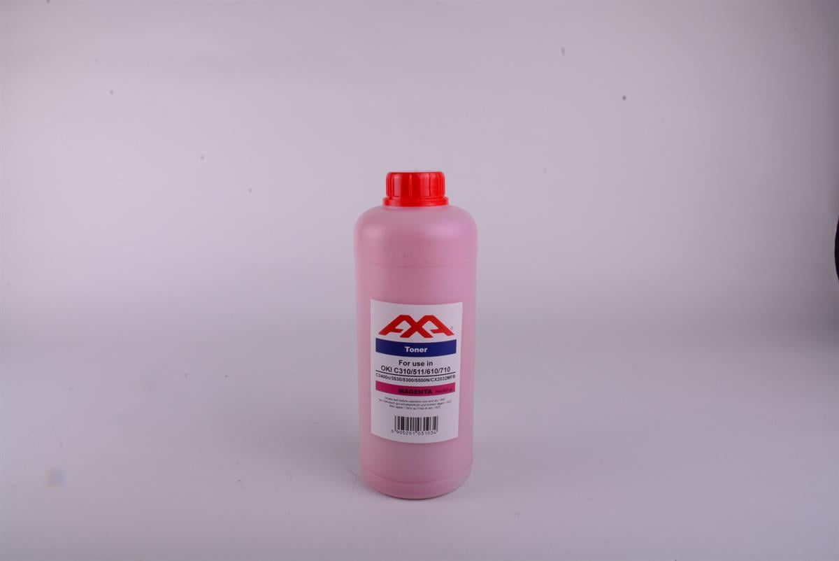 OKI C 310 312 511 531 610 710 MAGENT TONER (800gr) MC 362 562 3200 5100 6100   C 5100 / 5400 / 7300 / 7500 / 9300 / 9500