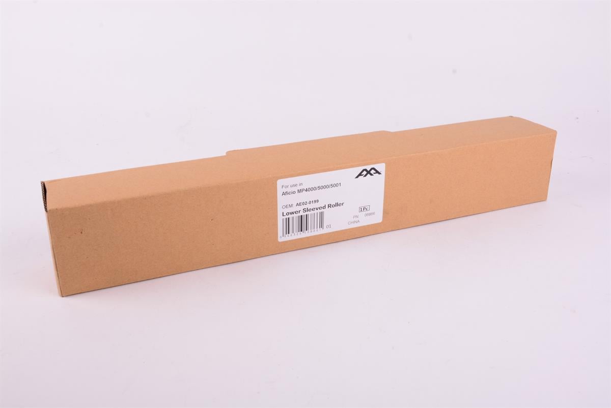 RICOH Aficio MP 4000 MP 5000 AA Lower Sleeved Roller AE020199   MP 4000/ 4001/ 4002/ 5000/ 5001/ 5002