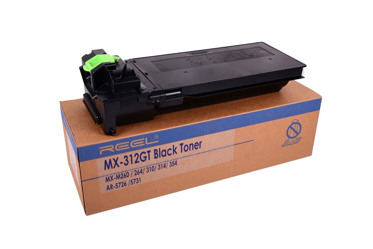 SHARP MX 312GT Reel Toner   MX M260/ MX M264/ MX M310/ MX M314/ MX M354/ AR 5726/ 5731  700G