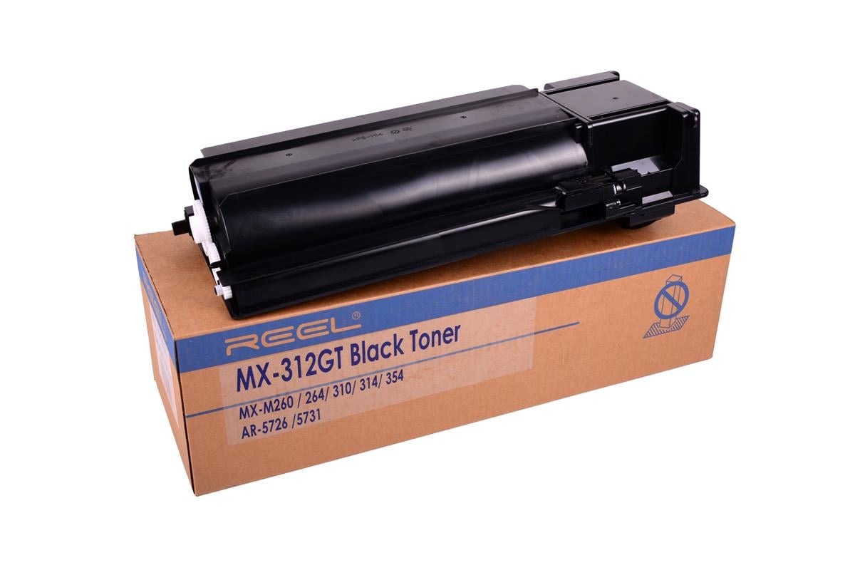 SHARP MX 312GT Reel Toner   MX M260/ MX M264/ MX M310/ MX M314/ MX M354/ AR 5726/ 5731  700G
