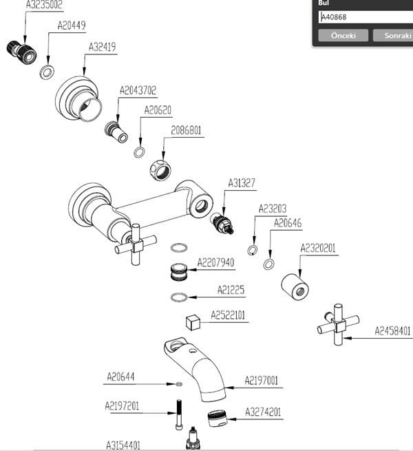  Artema Juno Banyo Bataryası