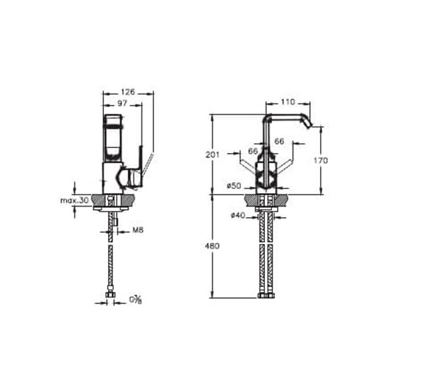  Artema Suit U Lavabo Bataryası