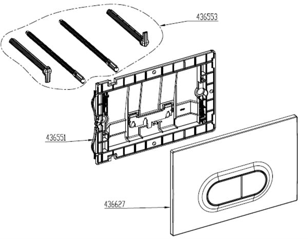  VİtrA Loop O kumanda paneli