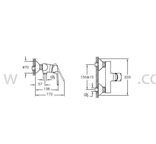 Artema Axe S Duş Bataryası