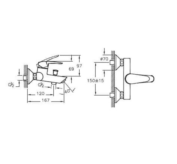 Artema Dynamic S Banyo Bataryası
