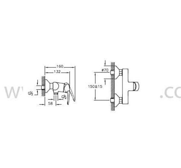 Artema Dynamic S Duş Bataryası