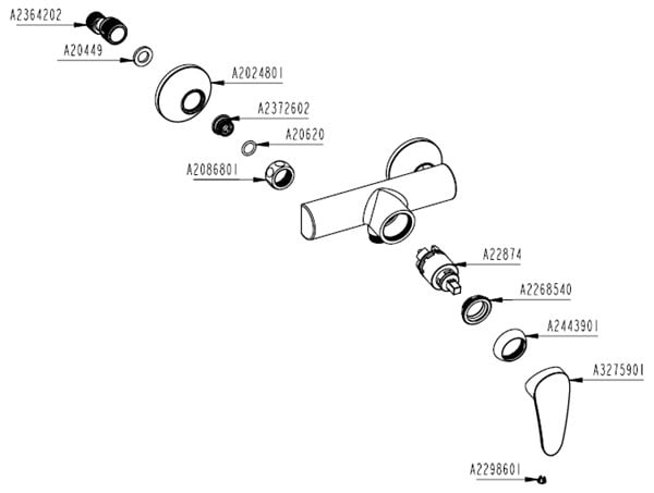 Artema Dynamic S Duş Bataryası