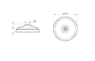 Artema Elegance Duş Başlığı, 21 Cm