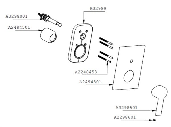 Artema Flo S Ankastre Banyo Bataryası