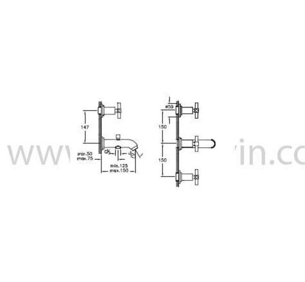 Artema Juno Ankastre Banyo Bataryası