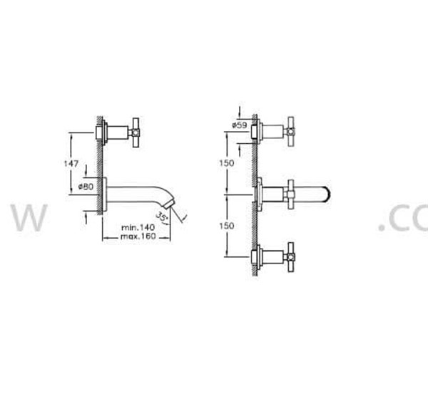 Artema Juno Ankastre Banyo Bataryası