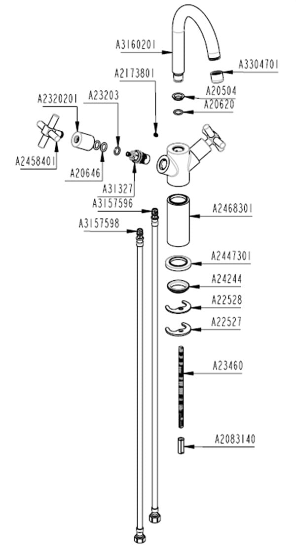 Artema Juno Lavabo Bataryası