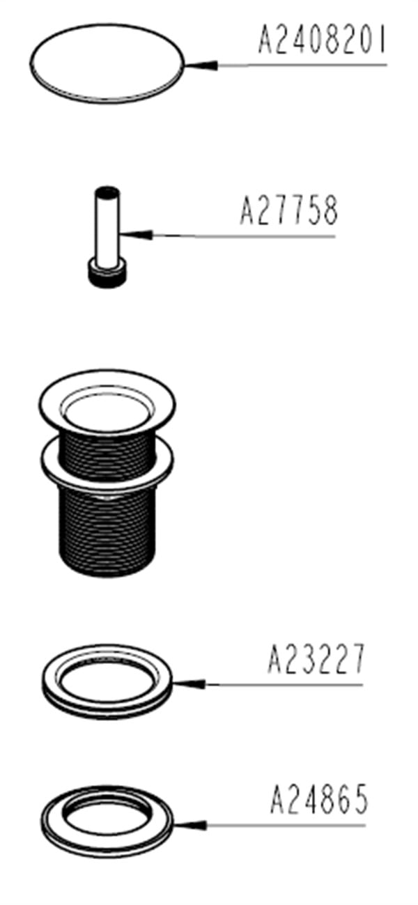 Artema Lavabo Yuvarlak Süzgeci (sabit) 