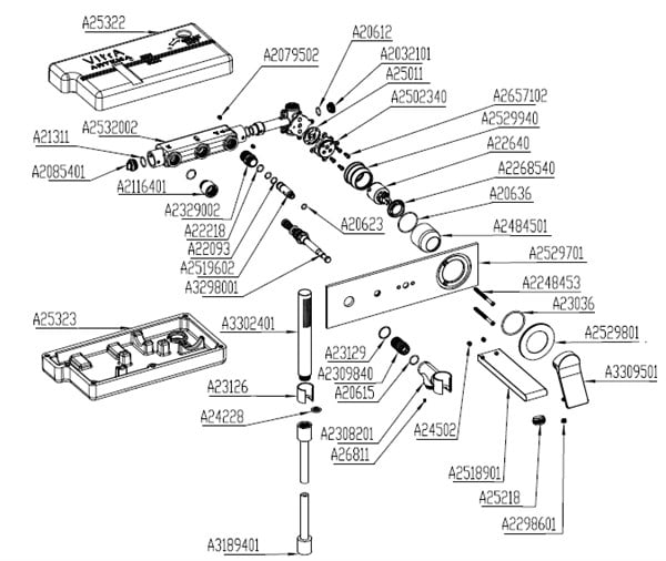 Artema Memoria Ankastre Banyo Bataryası