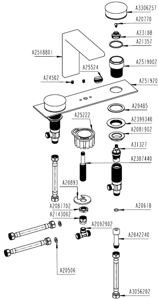 Artema Memoria Lavabo Bataryası
