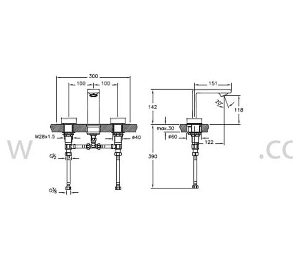 Artema Memoria Lavabo Bataryası
