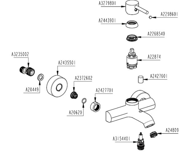 Artema Minimax S Banyo Bataryası