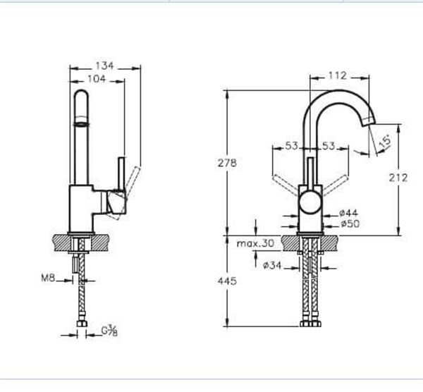 Artema Minimax S BluEco Lavabo Bataryası