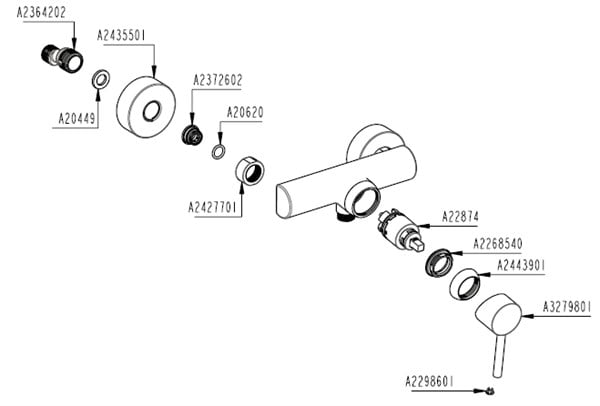 Artema Minimax S Duş Bataryası