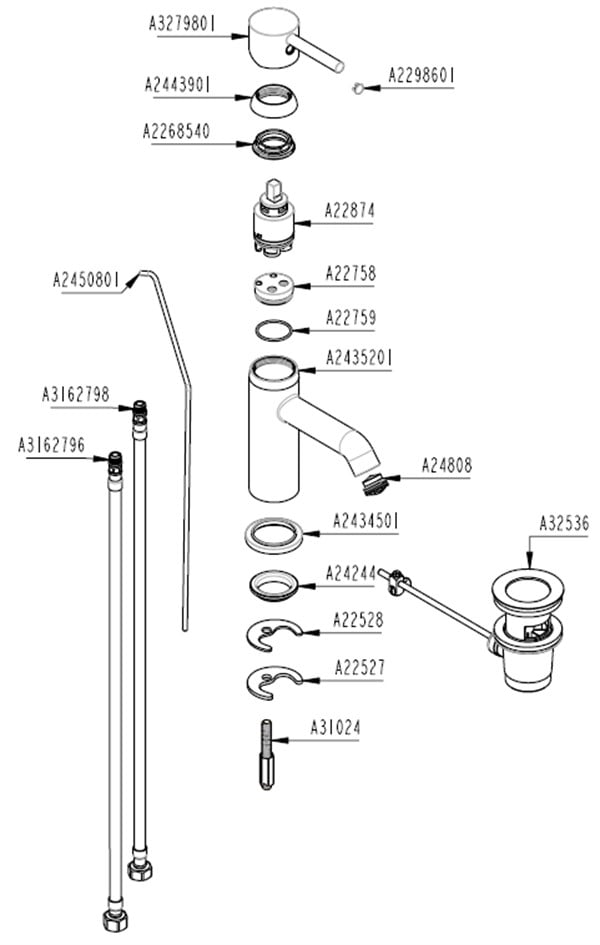 Artema Minimax S Lavabo Bataryası