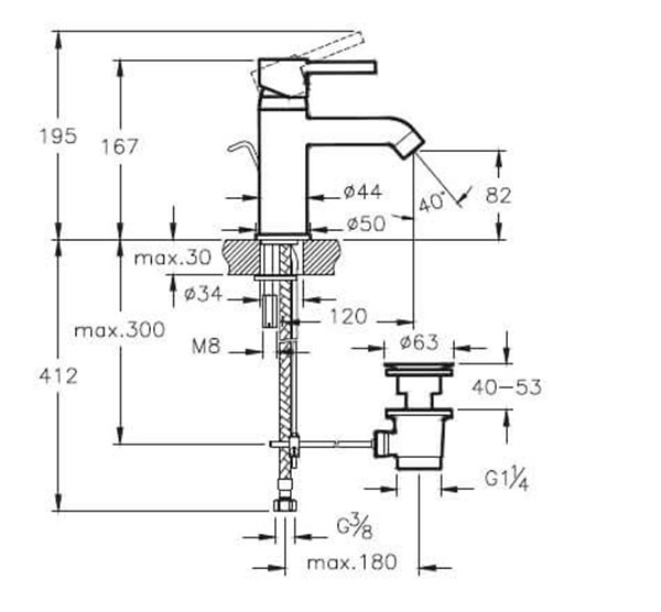 Artema Minimax S Lavabo Bataryası