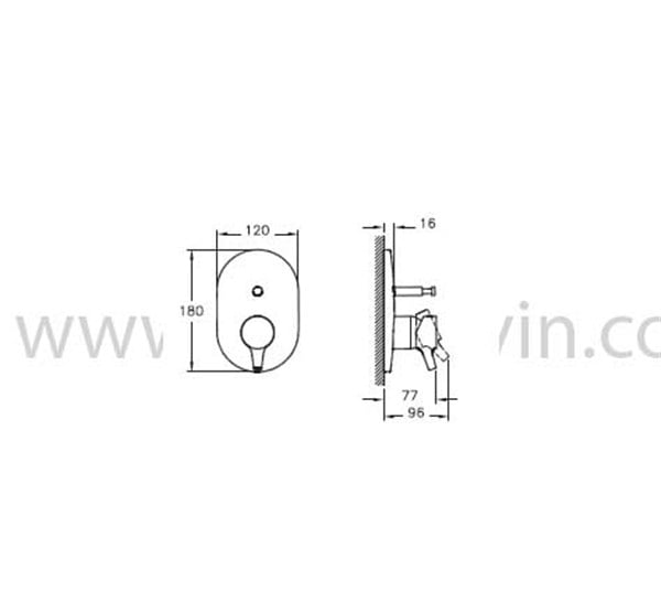 Artema Nest Trendy Ankastre Banyo Bataryası