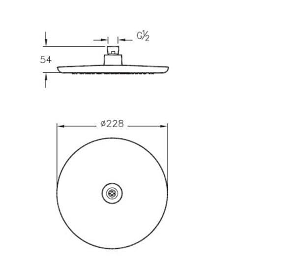 Artema Shine Round Duş Başlığı