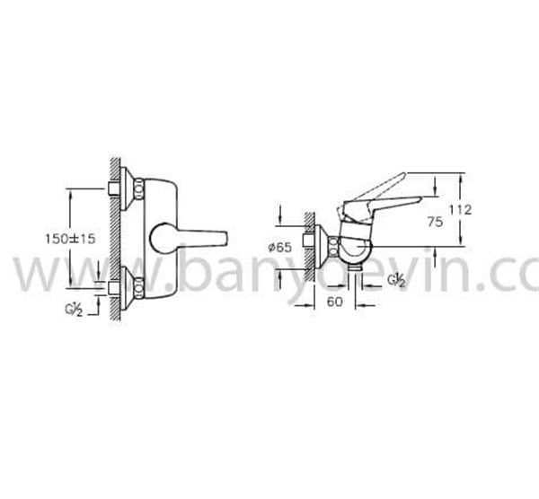 Artema Solid S Duş Bataryası