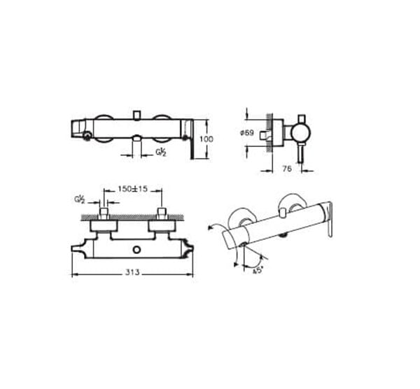Artema Suit Banyo Bataryası
