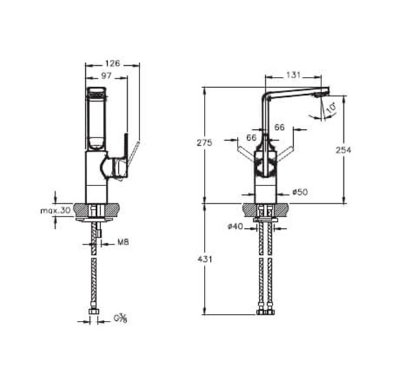 Artema Suit L Lavabo Bataryası
