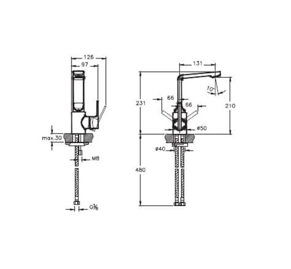 Artema Suit L Lavabo Bataryası