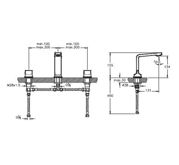 Artema Suit L Lavabo Bataryası