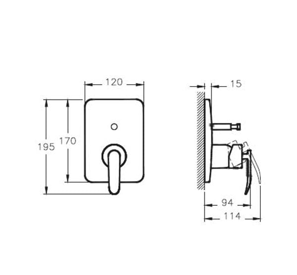 Artema T4 Ankastre Banyo Bataryası
