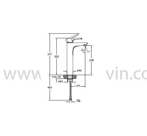 Artema X Line Lavabo Bataryası