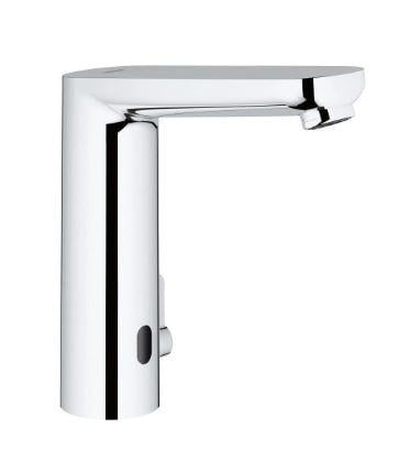 Grohe Eurosmart Cosmopolitan E Fotoselli Lavabo Bataryası, Çift Su Girişli, Ayarlanabilir Sıcaklık Sınırlayıcısı