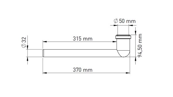 HELA TAŞI GÖMME REZ. BORUSU 50*32-315 MM