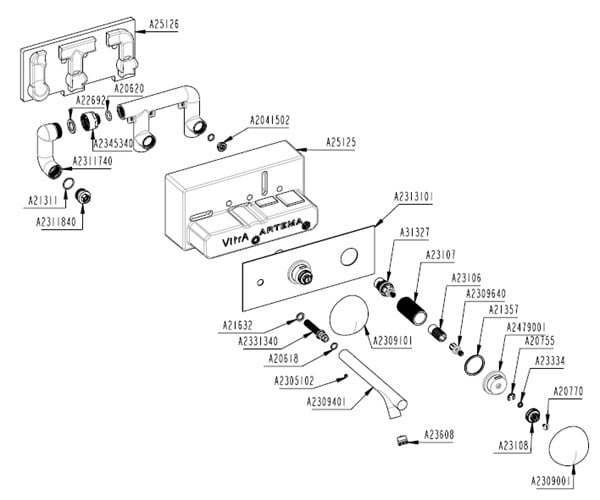 İstanbul Ankastre Lavabo Bataryası