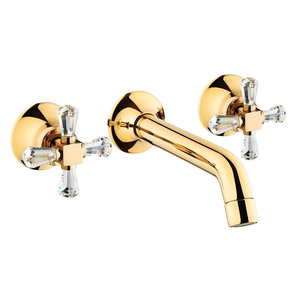 Juno Crystals from Swarovski Ankastre Lavabo Bataryası