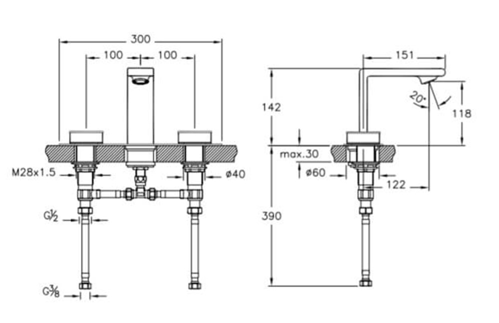 Memoria Lavabo Bataryası