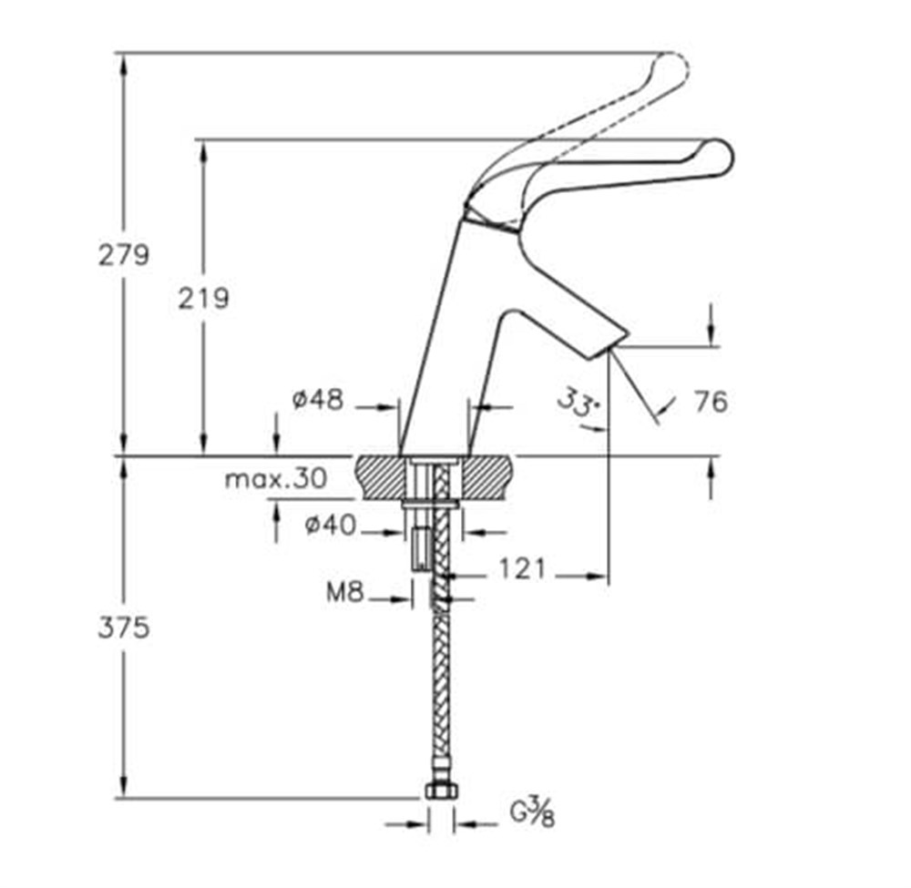 Nest Trendy Lavabo Bataryası