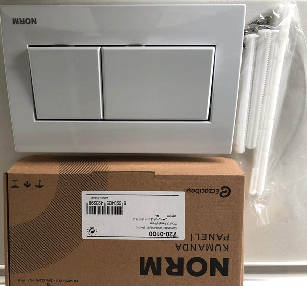 Norm 720-0100 PARLAK BEYAZ KUMANDA PANELİ