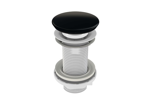 SERAMİK KAPAKLI 100 MM KLİK KLAK 1-1/4 LAVABO SÜZGECİ TAŞMA DELİKSİZ