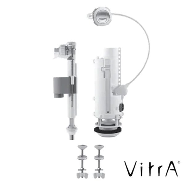 VitrA Alttan su girişli rezervuarlar için 3/6 L