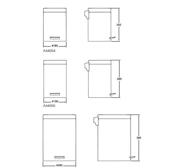 Vitra Çöp Kovası (4,5 litre)