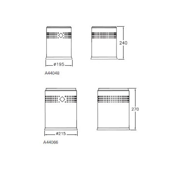 VitrA Çöp kovası (5 litre)