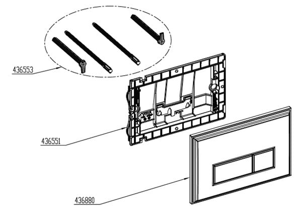 VİtrA Elegance Kumanda Paneli 