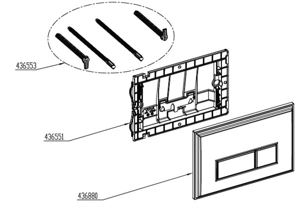 VİtrA Elegance Kumanda Paneli 