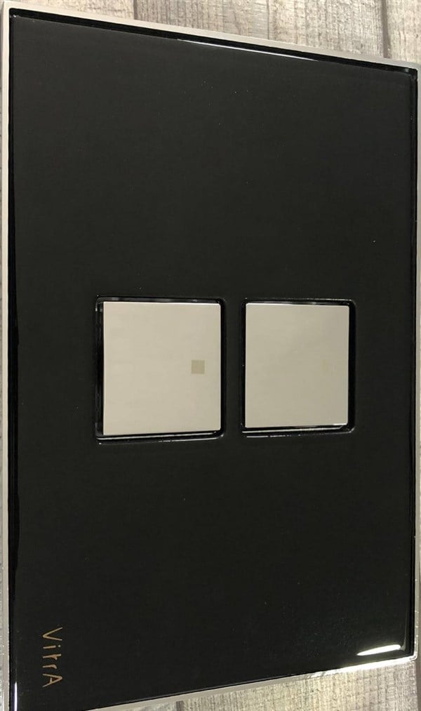 VitrA Kumanda Paneli, Twin2, Pnömatik, Syh CAM, Krm Çrçv